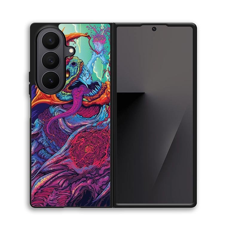 cs go hyper beast X4162 Samsung Galaxy Z Fold 7 Case