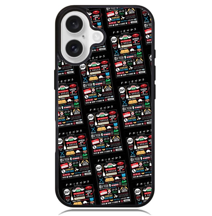 friends tv show Logo X4135 iPhone 16 Case