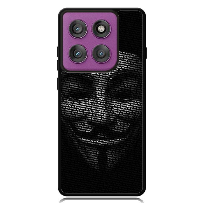 Guy Fawkes Mask Anonymous X4173 Motorola Moto Edge 2025 | Moto Edge 60 Fusion | Moto Edge 60 Pro Case