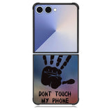 Dont Touch My Phone X4273 Samsung Galaxy Z Flip 7 Case