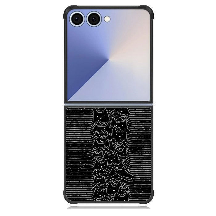 Joy Division Cat X4402 Samsung Galaxy Z Flip 7 Case