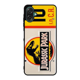Jurassic Park Jeep License X4378 Samsung Galaxy A07 Case