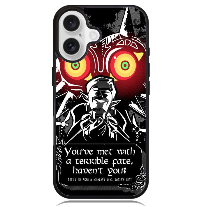 Legend Of Zelda Link Majoras Mask Quote X0021 iPhone 16 Plus Case