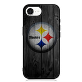 Pittsburgh Steelers Wood iPhone 16e Case FE0255