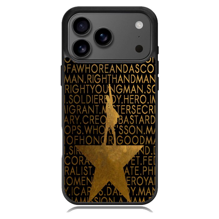 Hamilton Lyrics X4817 iPhone 17 Pro Max Case
