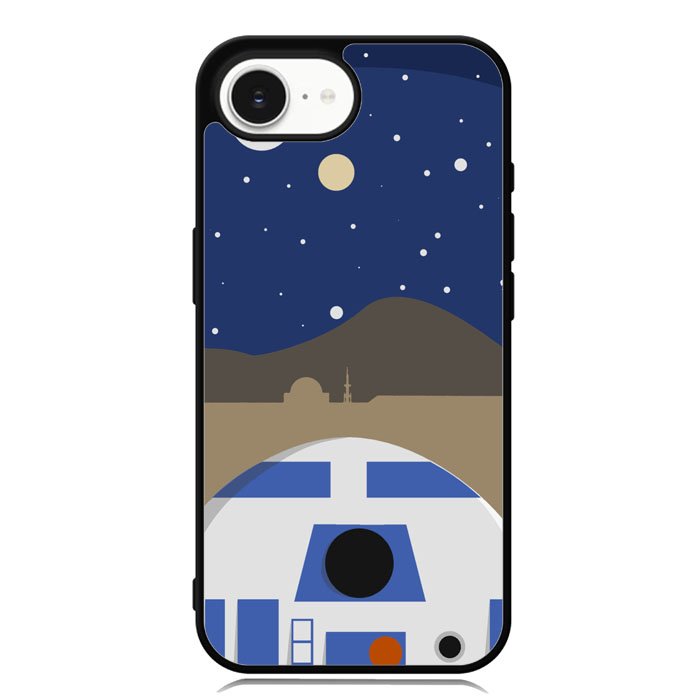 R2D2 Minimalist iPhone 16e Case FE0303