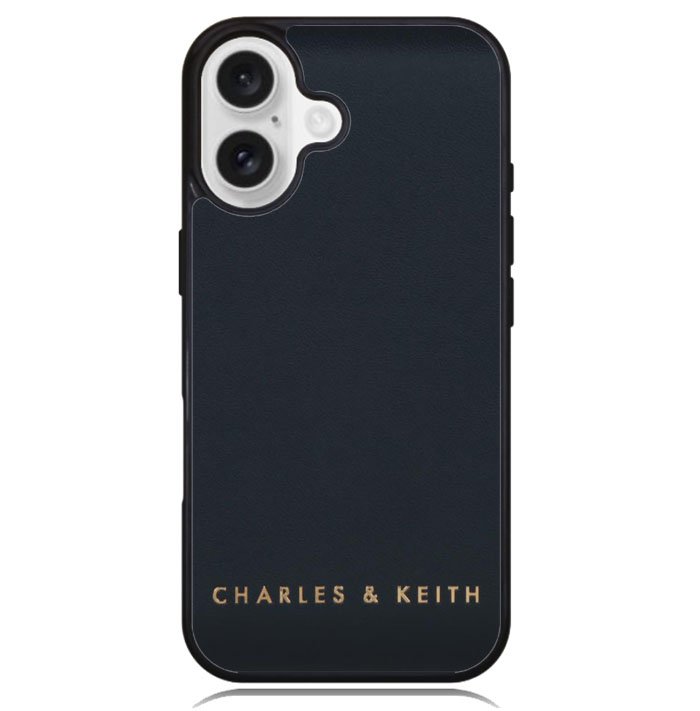 Charles and Keith Dark Blue X4945 iPhone 16 Plus Case