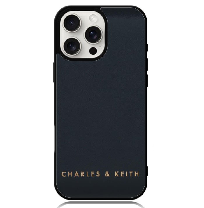 Charles and Keith Dark Blue X4945 iPhone 16 Pro Max Case