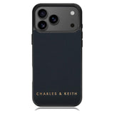 Charles and Keith Dark Blue X4945 iPhone 17 Pro Case