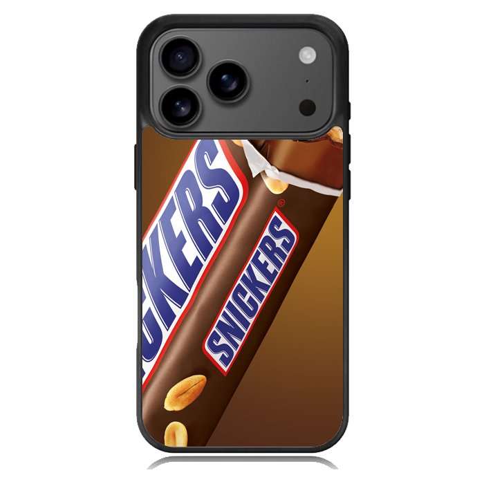Snickers Candy Bar Chocolate X5658 iPhone 17 Pro Max Case