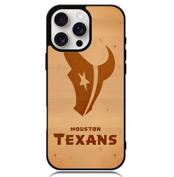 houston texans wood X5738 iPhone 16 Pro Case