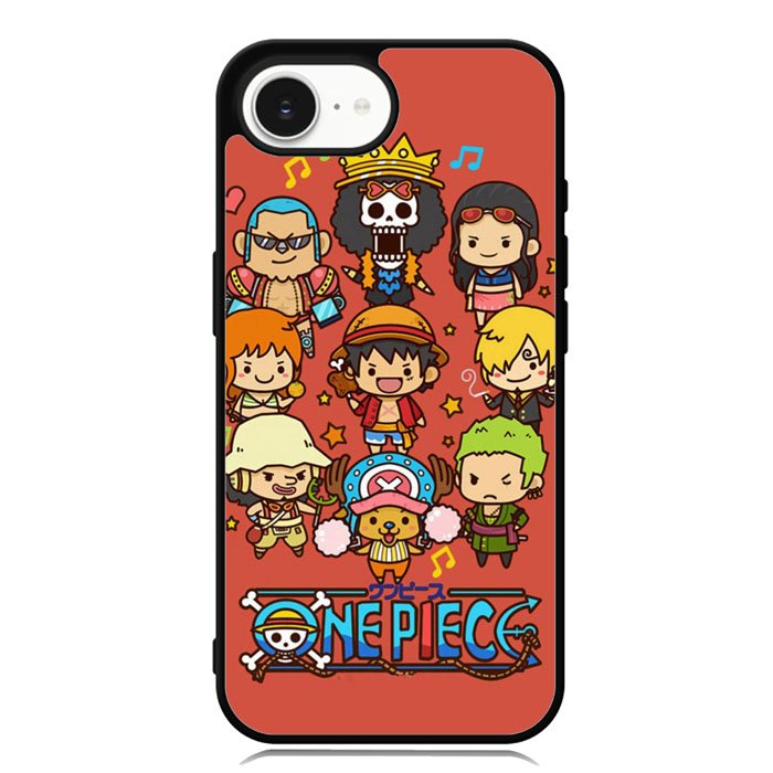 Cute One Piece Cartoon iPhone 16e Case FE0533