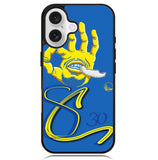 Stephen Curry Three Hand X5851 iPhone 16 Plus Case