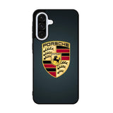 Porsche Logo Wallpaper Samsung Galaxy A36 Case FE1737