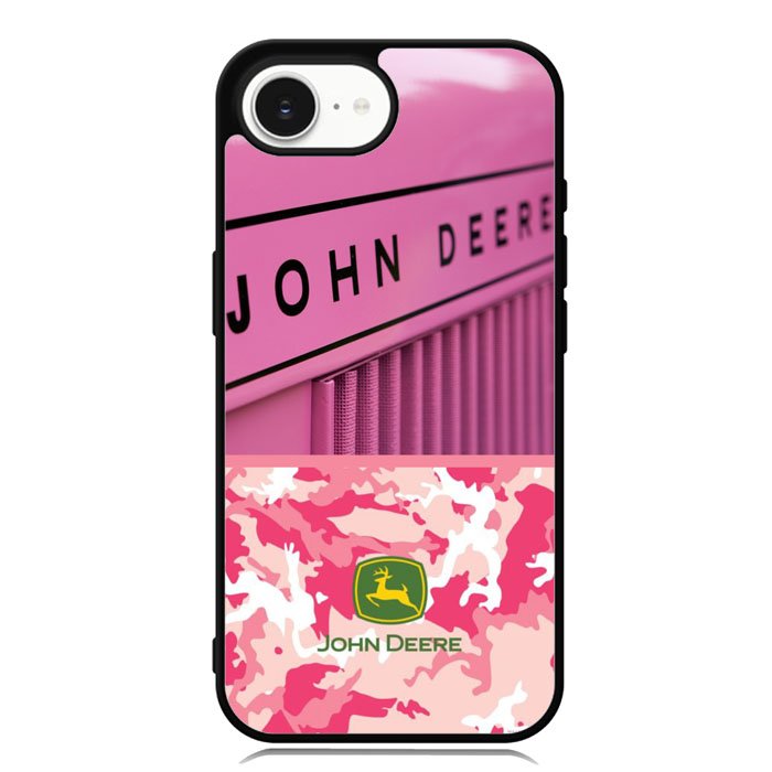 john deere pink iPhone 16e Case FE0622