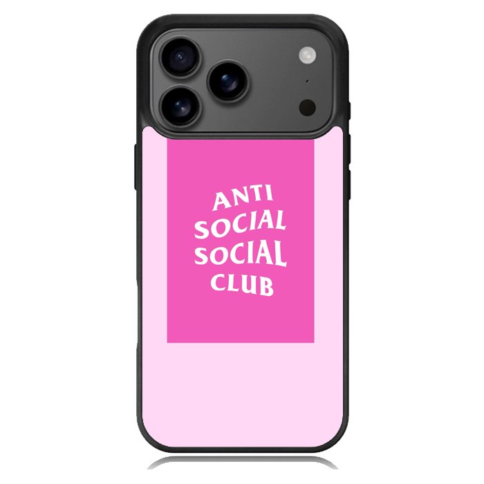 Anti Social Club X6182 iPhone 17 Pro Case