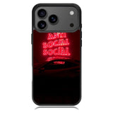 anti social social club X6180 iPhone 17 Pro Max Case