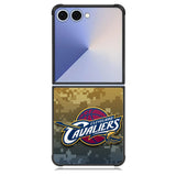 Cleveland Cavaliers camo X6185 Samsung Galaxy Z Flip 7 Case