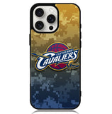 Cleveland Cavaliers camo X6185 iPhone 16 Pro Max Case