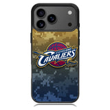 Cleveland Cavaliers camo X6185 iPhone 17 Pro Max Case