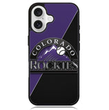Colorado Rockies X6100 iPhone 16 Case