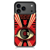 Graffiti Obey Logo X6192 iPhone 17 Pro Max Case