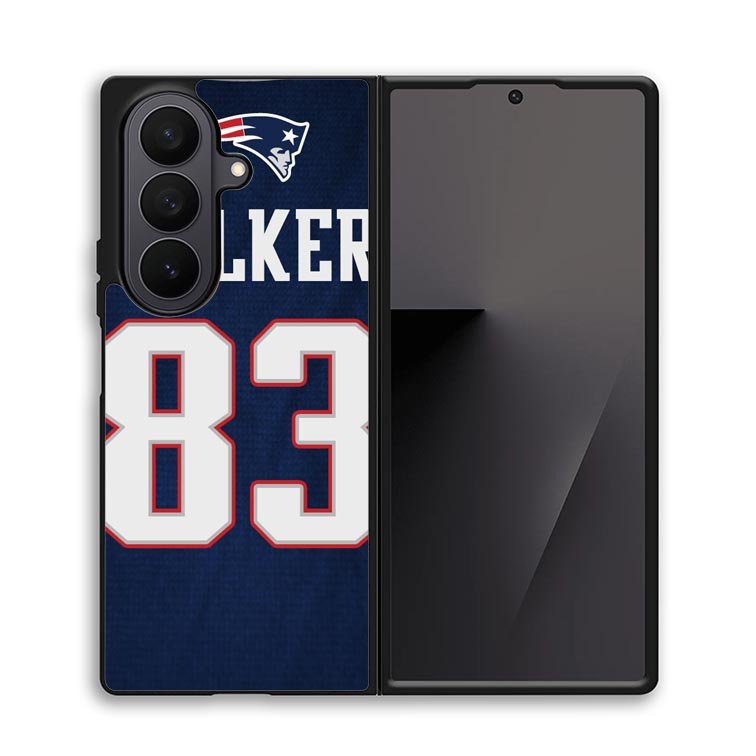 New England Patriots Wes Welker X6154 Samsung Galaxy Z Fold 7 Case