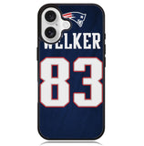 New England Patriots Wes Welker X6154 iPhone 16 Case