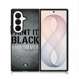 Oakland Raiders Samsung Galaxy Z Fold 8 Ultra Case BC0701