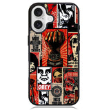 Obey Wallpaper X6190 iPhone 16 Plus Case