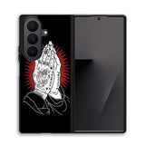 rebel 8 praying hands X6189 Samsung Galaxy Z Fold 7 Case