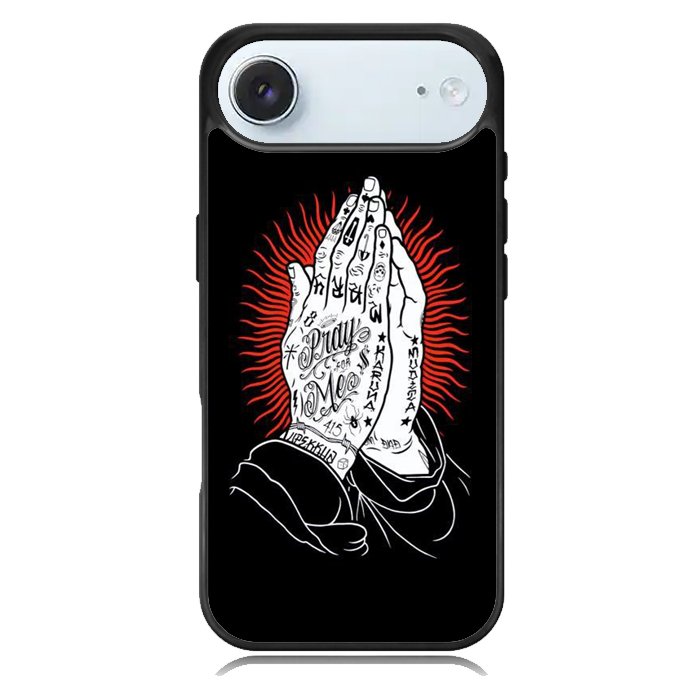 rebel 8 praying hands X6189 iPhone 17 Air Case