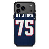 Vince Wilfork Patriots X6153 iPhone 17 Pro Case