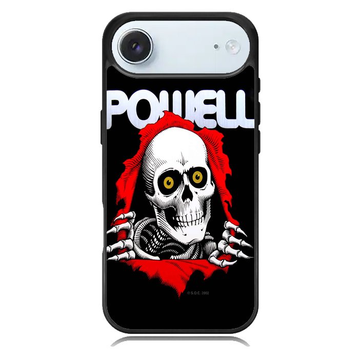 Hot New Powell Skateboards Skull X0150 iPhone 17 Air Case