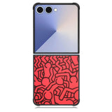 Keith Haring Colors Go Back X0151 Samsung Galaxy Z Flip 7 Case