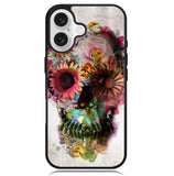 Floral Skeleton X0174 iPhone 16 Case