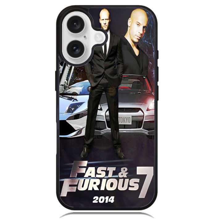 fast and furious 7 Wallpaper X0312 iPhone 16 Case