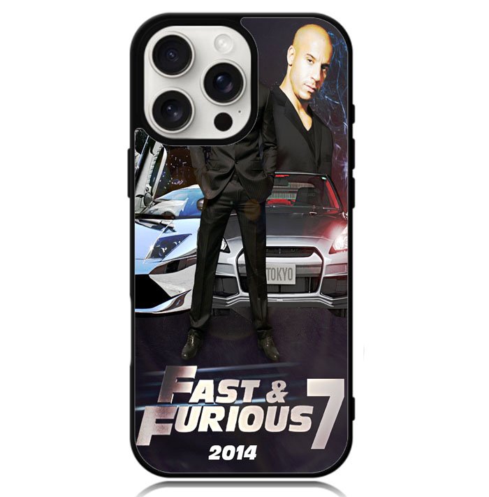 fast and furious 7 Wallpaper X0312 iPhone 16 Pro Max Case