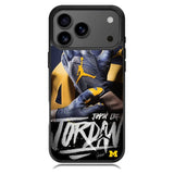 Michigan and Jordan iPhone 18 Pro Case BC0758