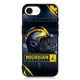michigan wolverines helmet iPhone 16e Case FE0760