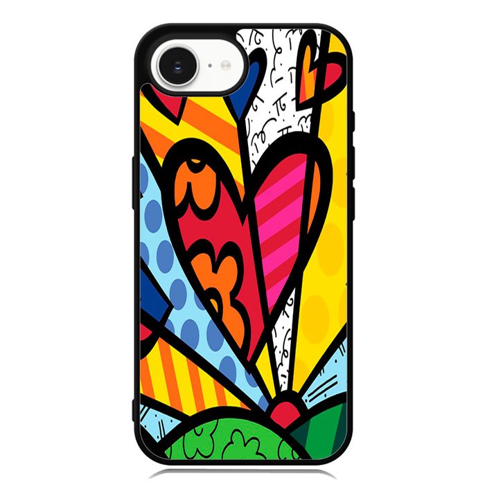 romero britto pop iPhone 16e Case FE0851