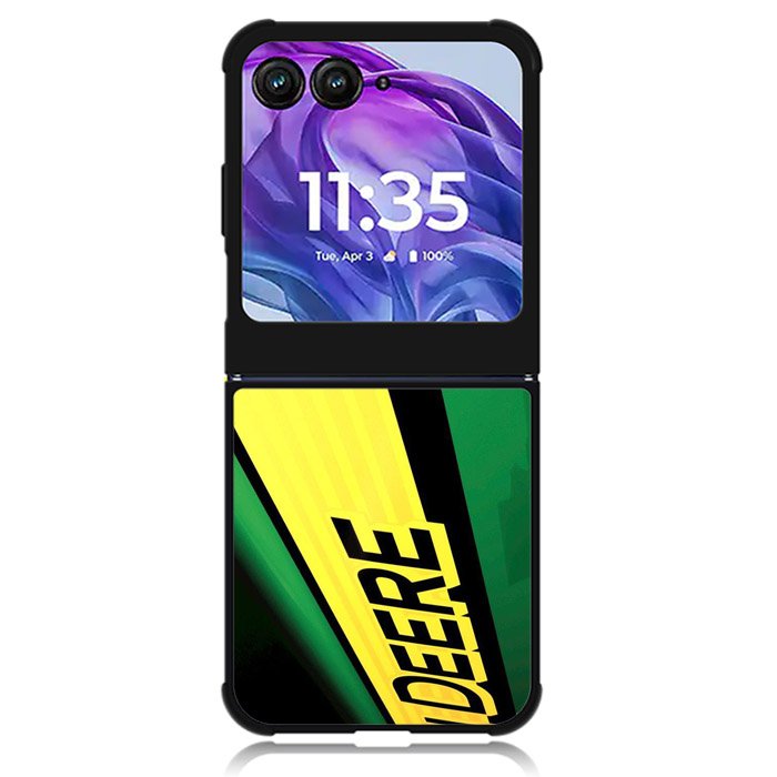 John Deere Logo 4th Motorola Moto Razr 2024 , Moto Razr 50 Case