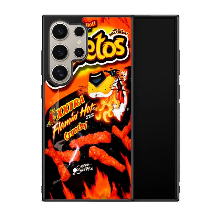 Cheetos Hot Crunchy X8962 Samsung Galaxy S25 Ultra 5G Case