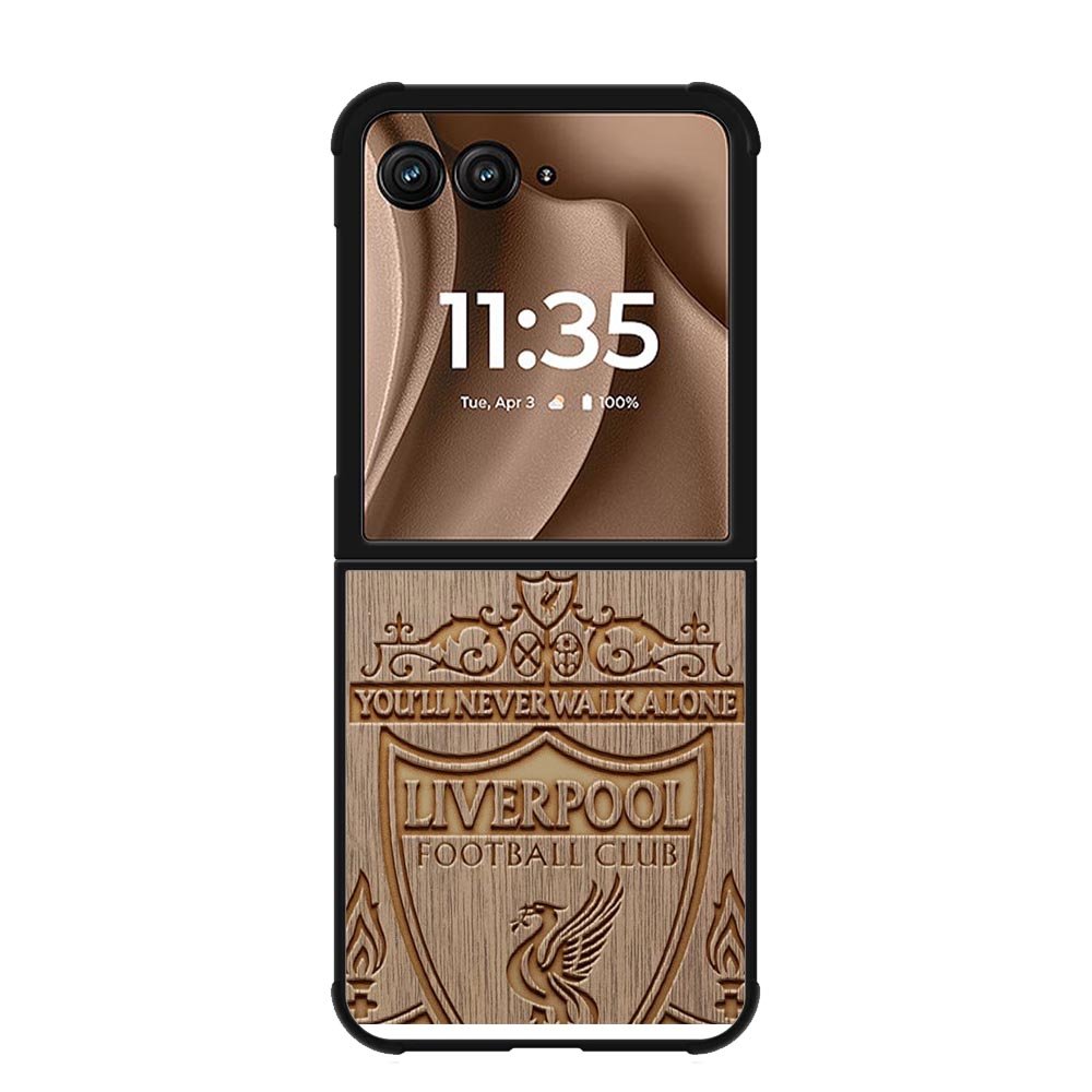 Liverpool Grafir Wooden X9005 Motorola Moto RAZR Plus 2025 Case