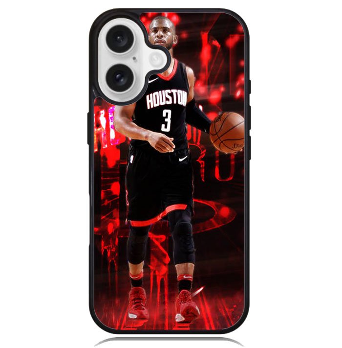 Chris Paul Houston Rockets X9059 iPhone 16 Plus Case