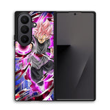 Rose Stained Super Saiyan Goku X9109 Samsung Galaxy Z Fold 7 Case