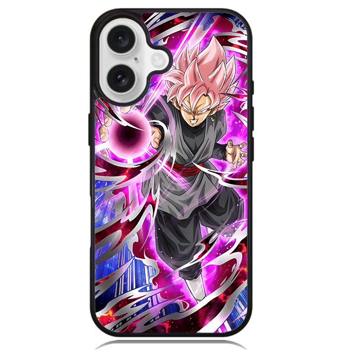 Rose Stained Super Saiyan Goku X9109 iPhone 16 Plus Case
