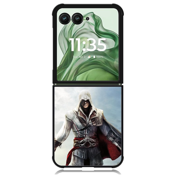 Assassins Creed game X9118 Motorola Moto Razr+ Plus 2024/2025 Case, Motorola Razr 50 Ultra/50s Ultra Case