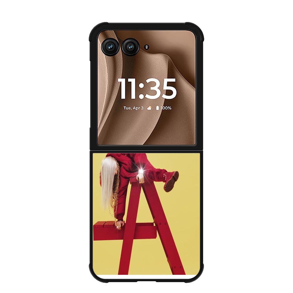 billie eilish Logo X9173 Motorola Moto RAZR Plus 2025 Case