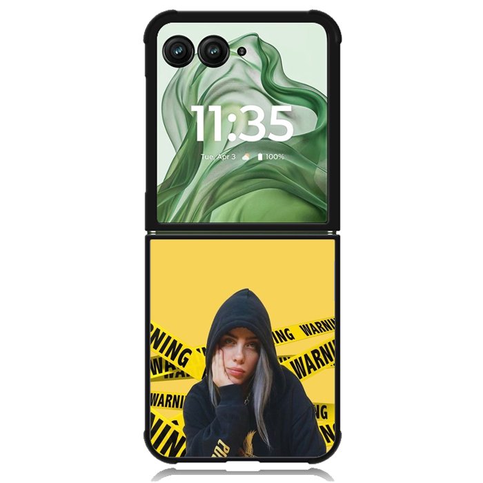 billie eilish Wallpaper X9172 Motorola Moto Razr+ Plus 2024/2025 Case, Motorola Razr 50 Ultra/50s Ultra Case